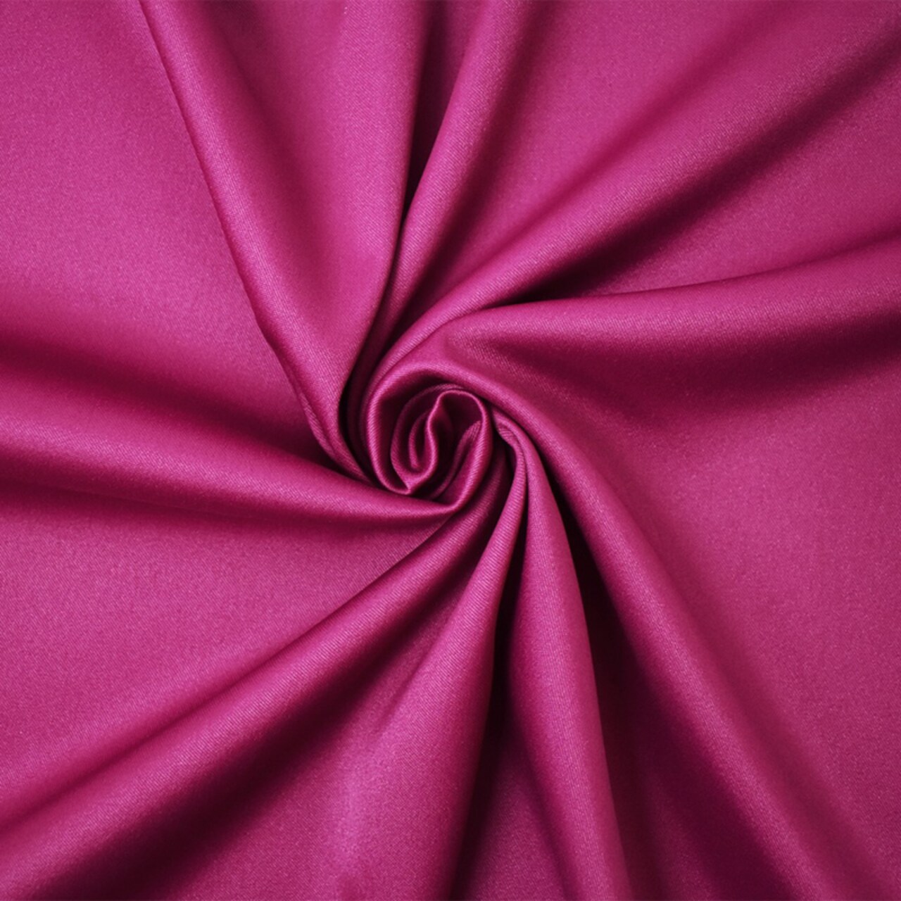 Magenta Purple Poly Spandex Solid Stretch Lamour Woven Fabric By the Yard